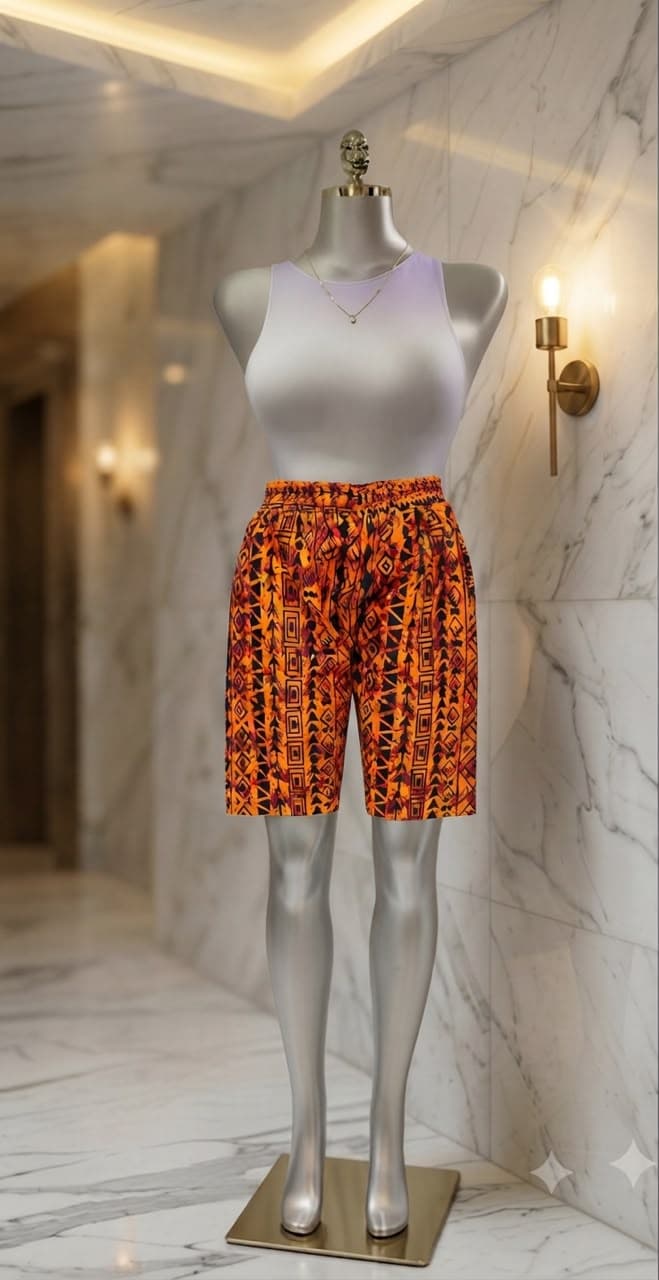 Ankara Shorts