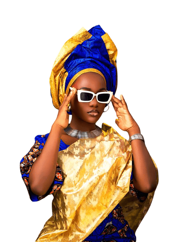 Ankara fashion look